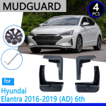Mudguards fit For Hyundai Elantra Avante AD 2016- 2017 2018 Car Accessories Mudflap Fender Auto Replacement Parts