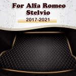 Auto pagasiruumi matt Alfa Romeo Stelvio 2017 2018 Cargo Liner vaipade salongiosade tarvikud Black-Beige