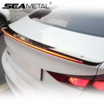SEAMETAL LED Spoilerivalgusti 130cm S&uuml;sinikkiust Spoiler Voolav Valgus P&ouml;&ouml;rdetuli Pidurituli Hoiatustuli Autode Stiilimine Tagumine Saba 120cm Full Function