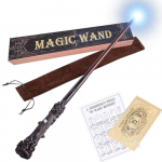 Harry Potteri Cosplay Aksessuaarid: Valgusvits, Valgustusega v&otilde;lukepp, V&otilde;lukepp valgus, Hoiukott ja Pakendikarp (Harry) [Parallel Import]