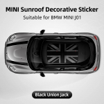 MINI Cooper E J01 EV Elektriline 2025 Auto P&auml;ikesekatusesildid Katuseakna Kile Vin&uuml;&uuml;l P&auml;ikesekaitsekile Autode Kleebis matte black grey uj
