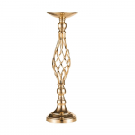 Elegantne stiil Vintage Kuldne Lillealus Romantiline Dekoratiivne Metallkunst Lilled &Otilde;&otilde;nes Disain Lillede Vitriin Peo&otilde;htus&ouml;&ouml;k
