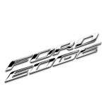 3D ABS Fordedge Auto Esiosa Kapoti Embleem M&auml;rk Kapoti Logo Katteid T&auml;hed Kleeps For EDGE 2015-2024 Auto Stiilitarvikud matt must v&auml;rv