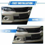 Esip&otilde;rkeraua pukseerimissilma katte kork 57731FG330 Subaru Impreza 2010-2014 WRX 2012-2014 WRX STI 2013-2014-A87Q jaoks tumehall v&auml;rv