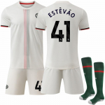 Teismelised Lapsed T&auml;iskasvanud Jalgpalli Komplektid Sporditreeningu S&auml;rgi Komplekt Sokkidega 25/26 Chelsea V&otilde;&otilde;rsil #41 Est&ecirc;v&atilde;o 16