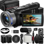 Cam&eacute;scope vid&eacute;o 4K - BAZARLAND30 - UHD 4K - 48 MP - WiFi - &Eacute;cran tactile 3 pouces