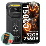 Blackview ROCK 1 Pro Professionaalne skanneri mobiiltelefon, 8 GB RAM, 256 GB ROM Android 16 15000 mAh Tugev nutitelefon with a phone case must
