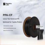 Bambu Lab PPA-CF S&uuml;sinikkiudnailon 3D-filament - Ainult tarvikud must