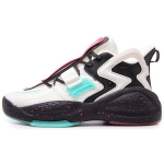 Anta Bastard Cushioning Slip Resistant Abrasion Resistant Low top Chunky Sneakers Women's Black White Green 122038081-1 37.5
