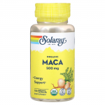 Solaray, orgaaniline Maca, 500 mg, 100 orgaanilist kapslit