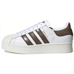 Adidas BlackPinkAdidas Originals Superstar Bold 'White Brown' Women's FV3356