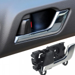 Interior Door Handle For 2008-2013 Toyota Highlander Front Driver Silver lever A 692062812000 A