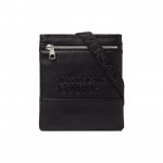 Versace Jeans Couture Reljeefne logo Eemaldatav &otilde;larihm Kunstnahast Crossbody kott Meeste kotid Must E73YA4B24EZG128E899 Basic Set (Bag+Dust Bag)