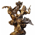 Poseidoni Jumala Vaikvaikuju Kreeka M&uuml;toloogia Retro Figuriin Kodu Kontori jaoks Euroopa Karakterkuju Kaunistused Kingitus