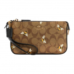 Coach Nolita 19 Klassikaline Monogramm Mesilase Prindiga L&otilde;uend Sidurikott Naiste sidur Khaki C8673-IME7V Basic Set (Bag+Dust Bag)