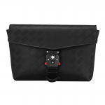 Montblanc Reguleeritava &Otilde;larihmaga Reljeefne T&auml;isteranahast &Uuml;mbrik-Sidurikott Meeste Sidurikott Must 129972 Basic Set (Bag+Dust Bag)
