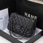 Xiaoxiangfeng Ehtne Nahk Naiste Kott Ruuduline Kett Uus Moodne Mitmek&uuml;lgne &Otilde;la K&otilde;rgetasemeline Tunne Klassikaline Crossbody 26cm