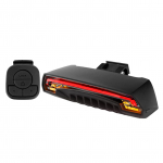 Meilan X5  Rr Valgusratas Kaugjuhtimispuldiga Traadita Valgusti Suunatuli LED Bm USB Laetav Jalgratta Tagatuli