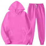 Meeste kapuutsiga spordidress, Unisex, kaheosalised jooksuriided, pikkade varrukatega pulloverid, pusad ja dressip&uuml;ksid XXXL