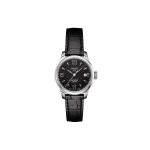 Tissot Le Locle Automaatne Mehaaniline Liikumine 30m Veekindel Kell 25,3mm Must Tihvtikell Roostevabast Terasest Korpus Ehtne Nahkrihm T41.1.123.57 Regular Watch Box,Black
