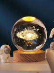 P&auml;ikeses&uuml;steemi Maakera Galaktika K9 Kristallkuul 3D Lasergraveeritud Astronoomia Planeedid Pall Fantastiline Stiil Kodu Kaunistus Kosmiline Mudel Kingitus 6 cm