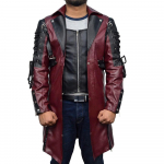 Meeste Halloweeni keskaegsed r&otilde;ivad Steam Punk gooti nahktagi Meeste S