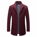 Uued Talvised Meeste &Auml;ri-Casual Villased Mantlid Briti Stiilis &Uuml;ler&otilde;ivad Paksemad Soojad Ka&scaron;miirist Trench-Mantlid Kvaliteetsed Pikad Jakid 4XL L