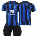 2324 Inter Milano Kodus Laste &Otilde;pilase T&auml;iskasvanu Komplekt S&auml;rgid Meeskonna Vormiriietus R&uuml;hmaminek Meeste Naiste Jalgpallif&auml;nni Versioon 26 #Height 150-155cm
