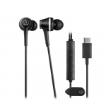 BK Juhtmevabad M&uuml;ra Summutavad K&otilde;rvaklapid Mikrofoniga ja Puldi, Must, Audio-Technica ATH-CKD7NC K&otilde;rvaklapid, Type-C, Summutus, Juhtimine, Latentsus, Kvaliteetne Heli, must