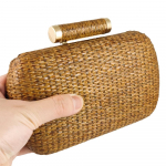Boutique De FGG Kootud Naiste Metallist Sidurkotid Keti Rihmaga &Otilde;la- ja Crossbody Kotid Daamide Peo Kokteili &Otilde;htu Ranna Sidurrahakott Mini Clutch kohv