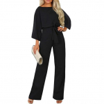Naiste Bandage Beach Holiday Long Playsuit Elegantne vabaaja rannapeo kombinesooni p&uuml;ksid T&ouml;&ouml; Bandage kombinesoon S