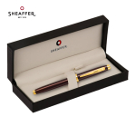 Sheaffer Piiratud V&auml;ljaanne 100 Seeria Roosa Kuld PVD Kuldne/H&otilde;bedane Klambriga T&auml;itesulepea &Auml;ritudengile Kirjatarbed Kirjutamiseks Kingitus (as the picture,F (0.5mm))