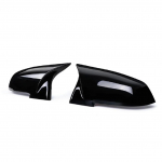 BMW 1 2 3 4 seeria F20 F30 F31 F32 F36 2012 - UP 320i 328i 330d 335i M3 M4 v&auml;limus jaoks Asendust&uuml;&uuml;pi s&uuml;sinikkiust peegli kate Bright black