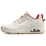 Skechers Uno Nahast Mitmek&uuml;lgsed Mugavad Lihtsad Vastupidavad Hingavad Kerged Madalad Vabaaja Jalan&otilde;ud Naiste toss Valge Punane 177920-NTRD 35.5