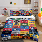 NBA meeskonnav&auml;rvide ruudustik. Voodipesukomplektid Tekikotikomplektid Tekikotid Padjap&uuml;&uuml;rid(1 * Tekikott 2 * Padjap&uuml;&uuml;ri (tekk ei kuulu komplekti)) 135x200cm