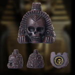 Asteegi Surmavile Spookys Aztec Hirmutav Surmavile Kummituse S&otilde;ja Vile Koljupea M&auml;nguasi Peo M&uuml;ra Rekvisiit Vaik Halloween M&auml;nguasi Kingitus