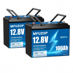 EL USA Laoseis Shipping 12V 100Ah LiFePO4 Aku Liitiumaku Sisseehitatud 100A Nutikas BMS, haagissuvilale, telkimisele, kalap&uuml;&uuml;gile DATOUBOSS 12 V 100 Ah
