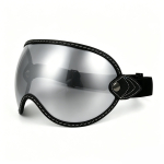 Mulliklaasid P&auml;ikesekaitse UV-mask Mootorratturi kaitseprillid Retro Cruising-auto 3/4 Kiiver Ratsutamisprillid gray