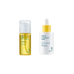 [BONCEPT] Vita C Helendav Nahahoolduskomplekt - Vahune Essents 100ml & &Otilde;likapsli Seerum 30ml Puhas C-vitamiin Retinool Tooni Parandav 2tk Duo Komplekt white