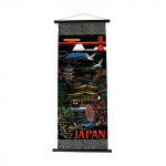 Jaapani suveniir JAPAN Maiko 32cm lai x 82cm esitluskapis Shin-ei seinavaip (V&auml;ike), k&otilde;rge, kast.