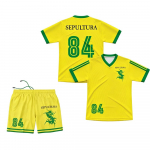 Sepultura 84 Jalgpallis&auml;rgi Komplekt Meestele Naistele Suvine T-s&auml;rkide Komplekt L&uuml;hikeste Varrukatega Suvine Komplekt Unisex Streetwear Graafilised R&otilde;ivad XS