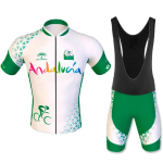2026 Andalucia Meeskonna Rattas&auml;rgi Komplekt Suver&otilde;ivad Maanteejalgratta S&auml;rgid &Uuml;likond Jalgratta P&uuml;ksid MTB R&otilde;ivad S&auml;rk R&otilde;ivad L