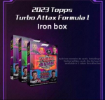 TOPPS Piiratud V&auml;ljaanne F1 Turbo Attax Mega Karbi Kogumik 66 V&otilde;idus&otilde;idukaarti & Allkirjaga Lisakaarti V&auml;rvilises Karbis Kohustuslik M&auml;ngukingitus