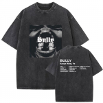 Vintage pestud Kanye West Ye Bully album 2026 graafilised t-s&auml;rgid meestele Hip Hop &uuml;le suuruses moes puuvillane t-s&auml;rk Unisex t&auml;navariided S