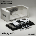 TimeMicro &times; PSC DESIGN 1:64 tk Uus Countach Esimene V&auml;ljalase sulamist auto mudel