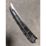 Porilahenduse &otilde;hutusava dekoratiivliist Porsche Panamera 2010-2013 jaoks - Osa 97050463301/97050463401 Silver Right gray