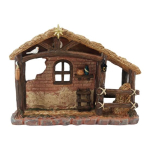 J&otilde;uluinglite stseen Dekoor S&otilde;imemaja Ornament Soojade tuledega, Retro Vaik Tall Dekoratiivsed kujukesed Figuriin, Maamees Usulised N&auml;ituse Rekvisiidid 1pc black