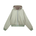 Unisex Retro Kapuutsiga Puhvjakk Talvine Soe Paks Puuvillane Mantel Meestele Naistele Streetwear L&otilde;tv L&otilde;ige 2XL beige