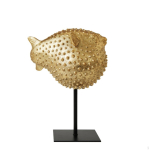 Puhvkala skulptuur alusega Figuriin Ranniku puhvkala Koduomanikele, beige