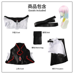 Cyberpunk &auml;&auml;r k&otilde;ndija cos david c &uuml;likond jooksja lucy riided t&auml;ielik &uuml;likond parukas cosplay S white